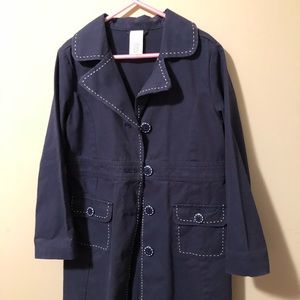 Girls Gymboree trench coat